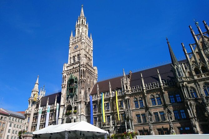 Best of Munich Electric Bike Tour - Hofgarten and the modern government layer above older bones