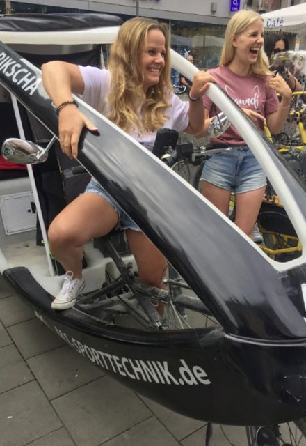 Exploring Munich in a Rikscha - Riding a modern Munich rikscha: what makes it work