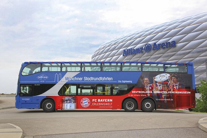 FC Bayern Munich Allianz Arena Tour and Panoramic Munich Tour - Allianz Arena behind the scenes: what you actually get inside