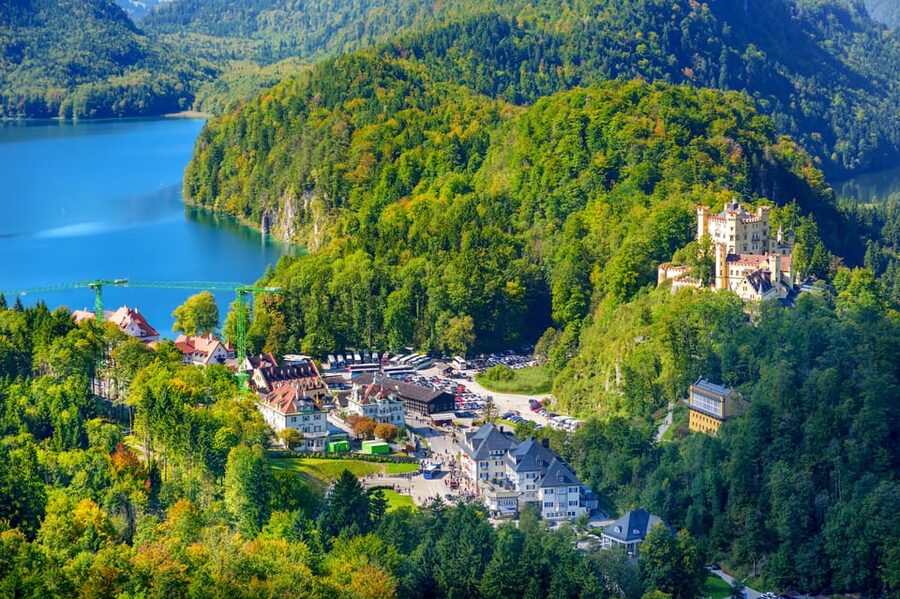 From Hohenschwangau: Tour to Neuschwanstein Castle - Downhill by horse carriage: a cheerful reset after stairs