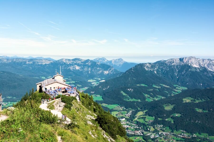 From Munich: Guided Group Tour to Eagle’s Nest - Arriving at the mountain: the elevator through rock