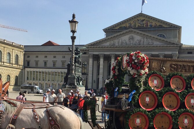 Half Price Fantastic Munich City Tour - Marienplatz Glockenspiel and Maximillianstraße: City Identity Meets Luxury Windows