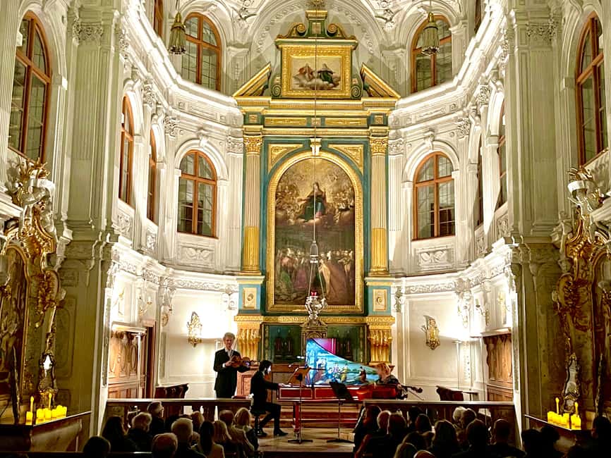 Munich: Classical Concert at the Residenz Palace - Inside the Hofkapelle: royal atmosphere, but plan for the cold