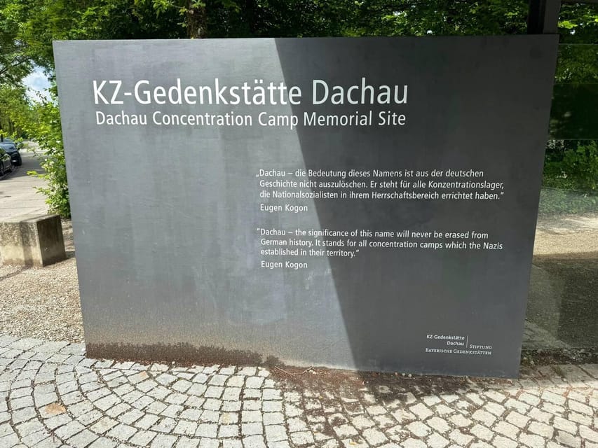Munich: Dachau Concentration Camp Memorial Site Tour by Car - Medical experiments, torture, and executions: why the guide’s tone matters