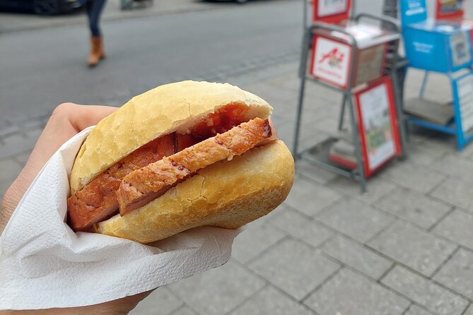 Munich Food Tour with Full Meal & Drinks by Do Eat Better - St.-Jakobs-Platz finale: Honigwein honey wine and (maybe) schnapps