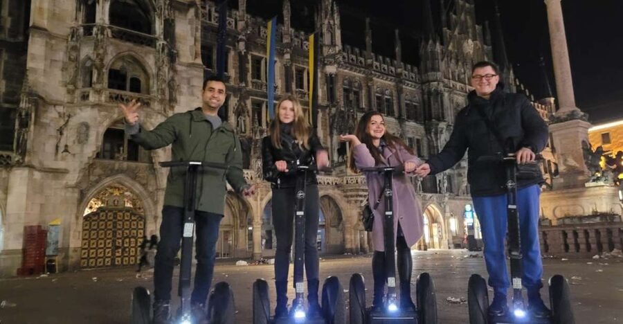 Munich: Guided City Highlights Night Tour by Segway - Maximilianeum and Ludwigstrasse in the Evening Light