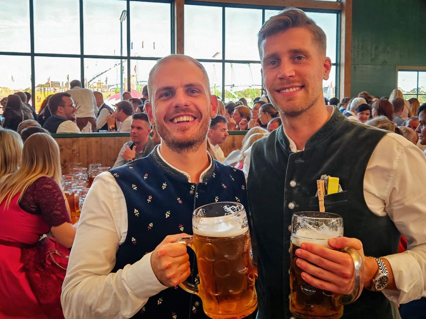 Munich: Guided Oktoberfest Experience with Beer and Lunch - The Beer Part: 2 Liters, Big Tent Energy, and Staying in the Flow
