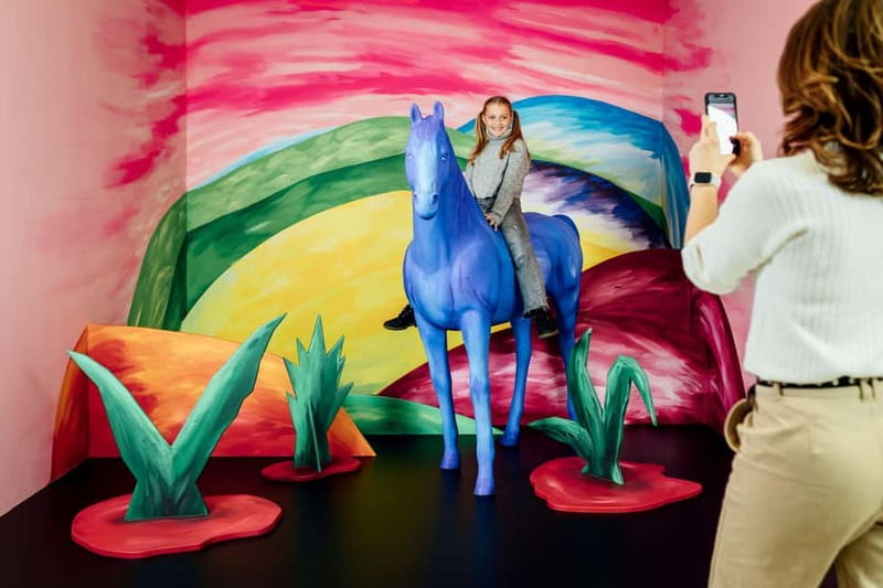 Munich: Magic Bavaria - Museum of Fun, Selfies and Illusions - Big Jumps: Ball Pit Lake and Skyline Trampoline