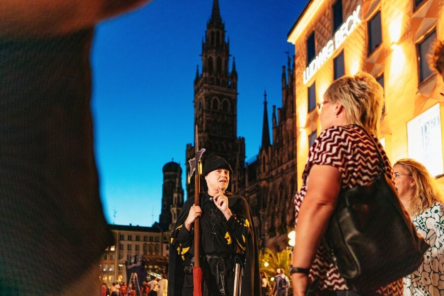 Munich: Middle Ages Tour with Night Watchman - Alter Hof and Marienhof: Power Corners and the Feel of Court Life