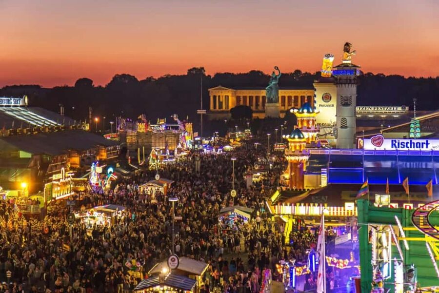 Munich: Oktoberfest Big Beer Tent Evening including table reservation - Photo Stop and Guided Orientation: Get Your Bearings Fast