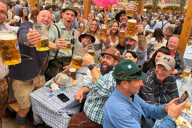 Munich Oktoberfest Tour With Hofbräu Beertent Tickets, Beer, Food - The Small Rules That Affect Your Comfort