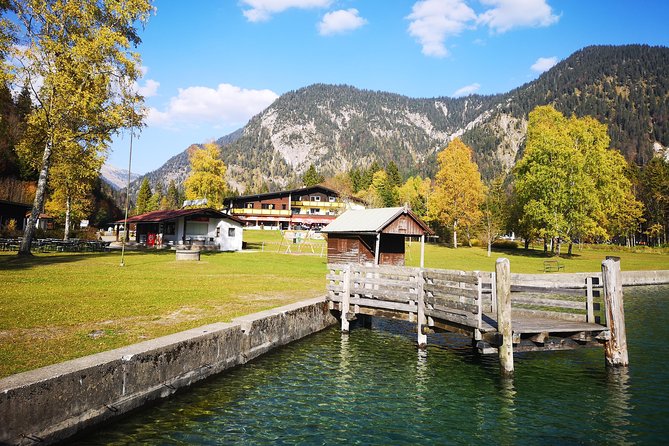 Munich private Car & Walking Tour incl. BMW World & River Surfers - Oberammergau and Ettal Abbey: the village stops that slow the day down