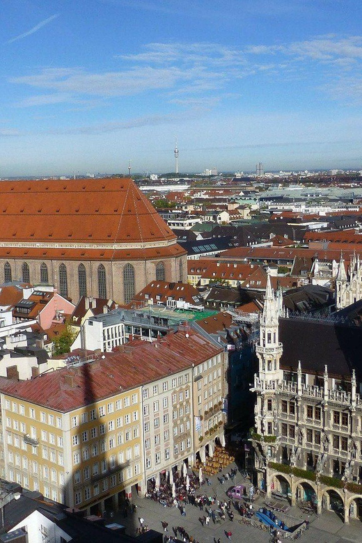 Munich Private Walking Tour with BMW Museum & Welt Entry - Old Town Essentials: Town Halls, Glockenspiel, and the Frauenkirche Footprint Legend