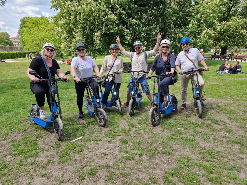Munich: Top Sights Guided E-Scooter Tour - Residenz, Oper, Odeonsplatz, and Munich’s church exteriors
