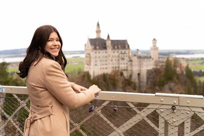 Neuschwanstein Castle Couple, Wedding & Portrait Photoshoot - Two castle locations: why that second setup is the difference-maker