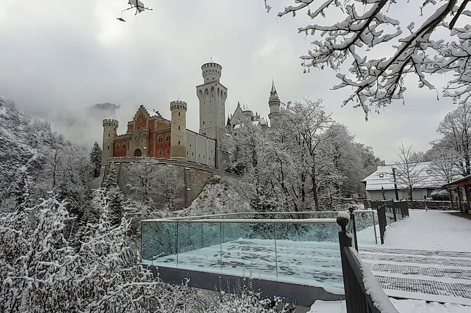 Neuschwanstein Exclusive Romantic Winter Tour INCL. TICKETS - Pickup in Munich and the comfort factor you’ll appreciate