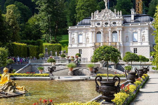 Neuschwanstein & Linderhof Castle-Fairytale Day Tour from Munich - Linderhof Castle: French Rococo Glamour and a Moorish Pavilion Moment