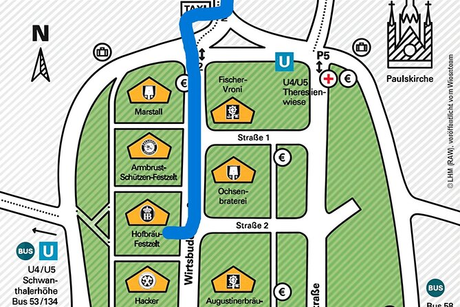 Oktoberfest Tour - Getting Around: Mobile Ticket, Public Transport, and Timing
