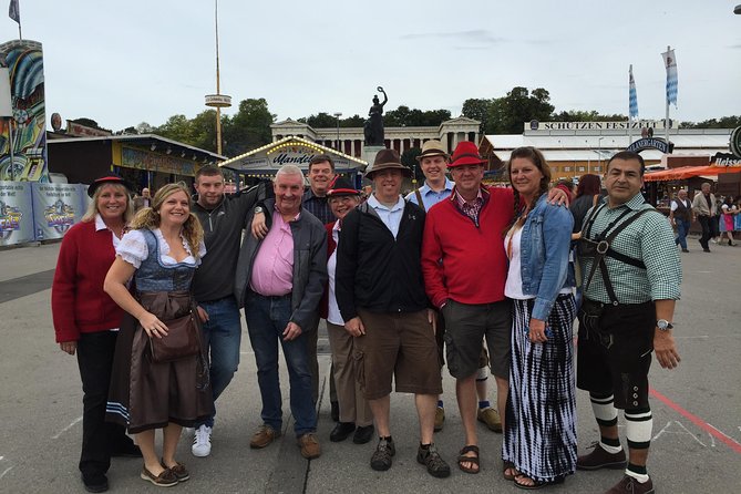 Oktoberfest Tour with table and unlimited beer - Reserved table time: pretzels, beer service, and the “finish it” rule