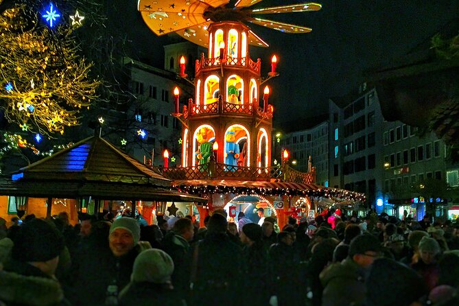 Original Munich Christmas Market Tour with Festive Wine and Food - Residenz Munchen: The Christmas Village in the Castle Courtyard