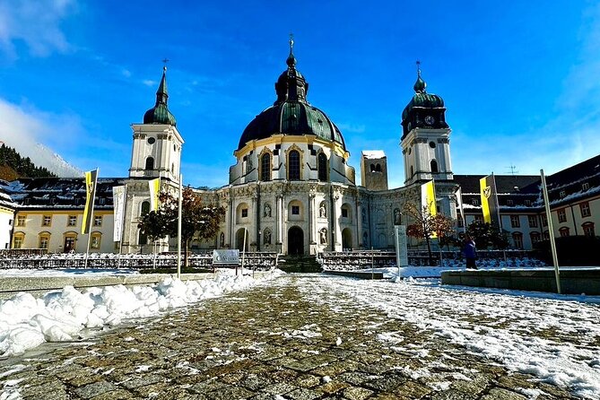 Private Guided Daytrip to Neuschwanstein Linderhof and Ettal - Ettal Abbey: Baroque architecture with a free ticket