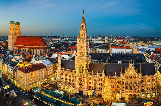 Private Munich Christmas Walking Tour + Glühwein & Snacks - Marienplatz Christmas Market: the longest stop and the payoff