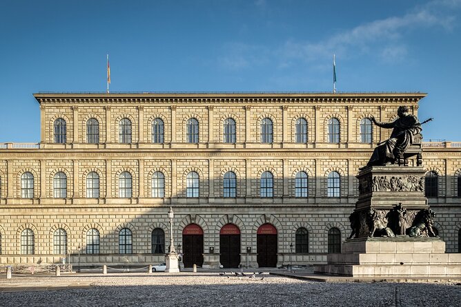 Private Munich Tour with hotel pickup - Odeonsplatz: beauty plus the weight of 1930s–40s history