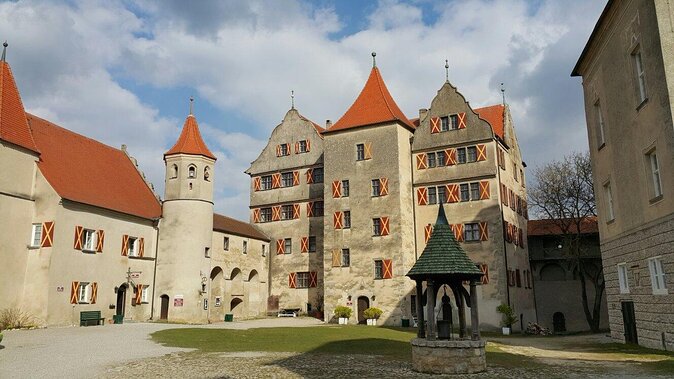 Romantic Road Highlights Private Day Trip from Munich - Harburg Castle over the Wörnitz River: preserved medieval drama