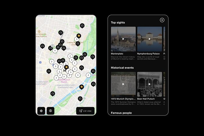 Self Guided Tours Munich With 100 Captivating Audio Stories - 100 short stories, 1 flexible day