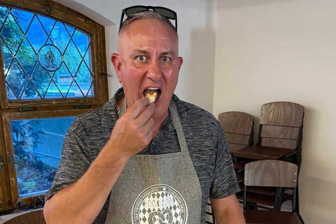 The Pretzel Making Experience at Zum Bauer - Dips, sauces, and the take-home angle that really extends the fun