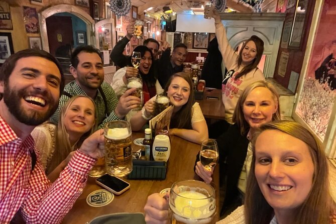 The ULTIMATE Beer and Schnapps Day-Drinking Tour of Munich - Viktualienmarkt stop: local bar lore and lighter bites